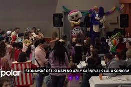 Stonavské děti si naplno užily karneval s LOL a Sonicem