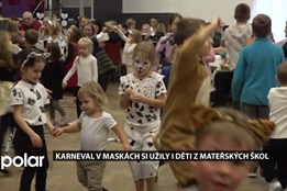 Karneval v maskách si užily i děti z mateřských škol