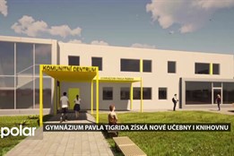 Gymnázium Tigrida získá moderní zázemí i venkovní učebnu