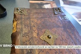 V Moravské zemské knihovně se nachází na 100 tisíc starých svazků