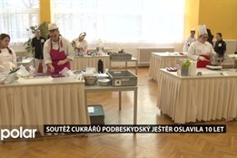 Cukráři tvořili dorty na 10. ročníku soutěže Podbeskydský ještěr