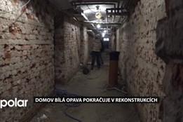 Domov Bílá Opava pokračuje v rekonstrukci po záplavách