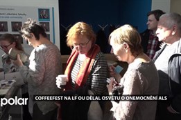 Coffee Fest na Lékařské fakultě Ostravké univerzity dělal osvětu o onemocnění ALS