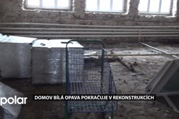 Domov Bílá Opava pokračuje v rekonstrukci po záplavách a chystá i další protipovodňová opatření