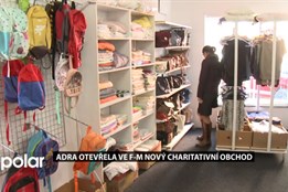 ADRA otevřela ve Frýdku-Místku nový charitativní obchod