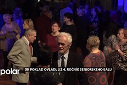 DK Poklad v Porubě ovládl již 4. ročník seniorského bálu. Poprvé vystoupil zahraniční host