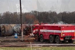 Hasiči pokračují v odstraňování škod v Hustopečích nad Bečvou