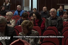 Studéňáci se připravují na intenzivní třídění odpadu, k tématu se konají veřejné debaty