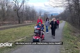 Frýdlantská knihovna pozvala lidi na procházku s trénováním paměti