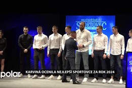 Karviná již tradičně ocenila ty nejlepší sportovce s hrdou reprezentací