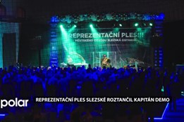 Reprezentační ples Slezské Ostravy letos roztančil i Kapitán Demo