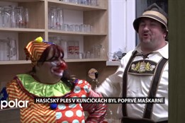 Hasičský ples v Kunčičkách byl poprvé maškarní, změnu si užili hosté i pořadatelé