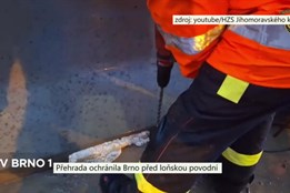 Přehrada ochránila Brno před loňskou povodní