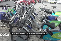 Povodně změnily platby za sdílená kola v Opavě. Prvních 15 minut už nebude zdarma