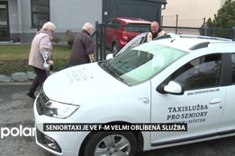 Seniortaxi je ve Frýdku-Místku velmi oblíbená služba. Město ji neustále vylepšuje