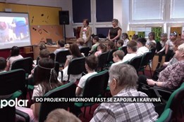 Na Základní škole Prameny se uskutečnil projekt Hrdinové FAST s osvětou ohledně mrtvice