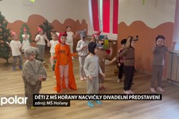 Děti z mateřské školy Hořany nacvičily divadelní představení