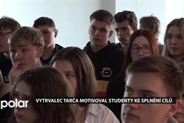 Vytrvalec Jurij Tarča motivoval studenty ke splnění cílů