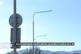 Frýdek-Místek instaloval 657 LED svítidel na hlavní silniční tahy