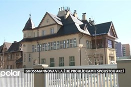 Grossmannova vila v Ostravě žije prohlídkami i spoustou akcí