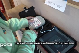 Technické služby pořídily defibrilátory, zaměstnanci prošli školením v první pomoci