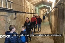 Lidé si v průběhu Světové dne vody prohlédli jinak zapovězená místa na přehradách