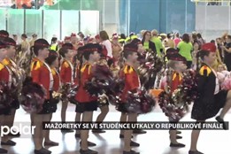 Mažoretky se na zimáku ve Studénce utkaly o republikové finále
