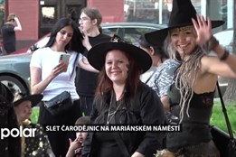 Mariánské náměstí opět po roce zaplnili čarodějnice, čarodějové a další nadpřirozené bytosti