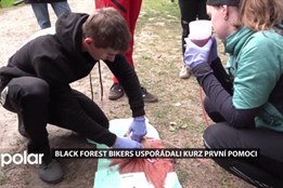 V Černém lese se uskutečnil kurz první pomoci na trailu, který zorganizovali Black Forest Bikers