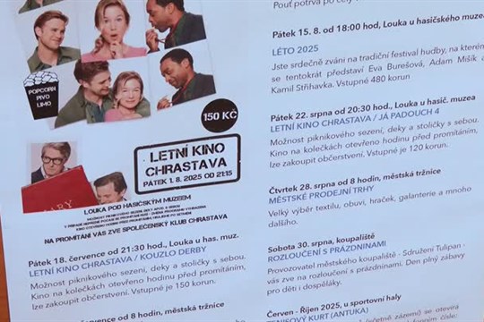 Chrastava nabízí pestrý letní program