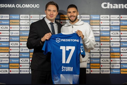 Sigma Olomouc posiluje: Do týmu přichází záložník Danijel Šturm