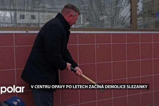 Část Slezanky zmizí. V centru Opavy začíná dlouho očekávaná demolice problematického objektu