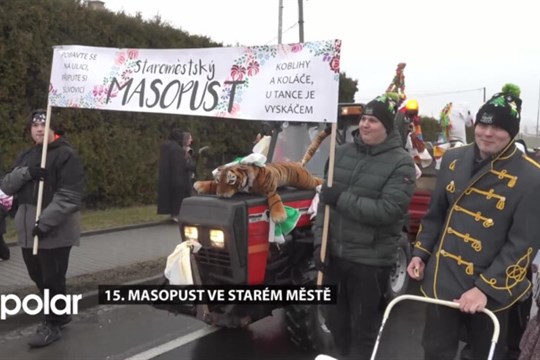 Rekordní, již 15. velký Masopust ve Starém Městě