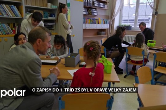 Základní školy zaplnili budoucí prvňáčci. O zápisy byl v Opavě velký zájem