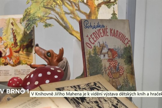 Nejen čtenáři mohou v Mahenově knihovně vidět výstavu historických knih a hraček