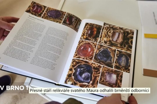 Přesné stáří relikviáře svatého Maura odhalili brněnští odborníci