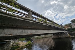 Rekonstrukce českokrumlovského mostu Edvarda Beneše začne v říjnu. Práce potrvají půl roku