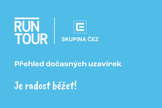 RunTour 2024 - Přehled uzavírek