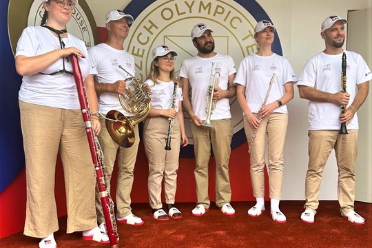 Jihočeská filharmonie oslnila na olympiádě v Paříži